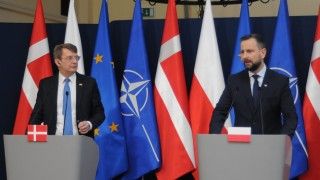 Wicepremierzy, ministrowie obrony Danii Troels Lund Poulsen i Polski  Władysław Kosiniak-Kamysz