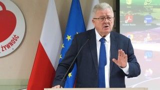 Czesław Siekierski za mównicą