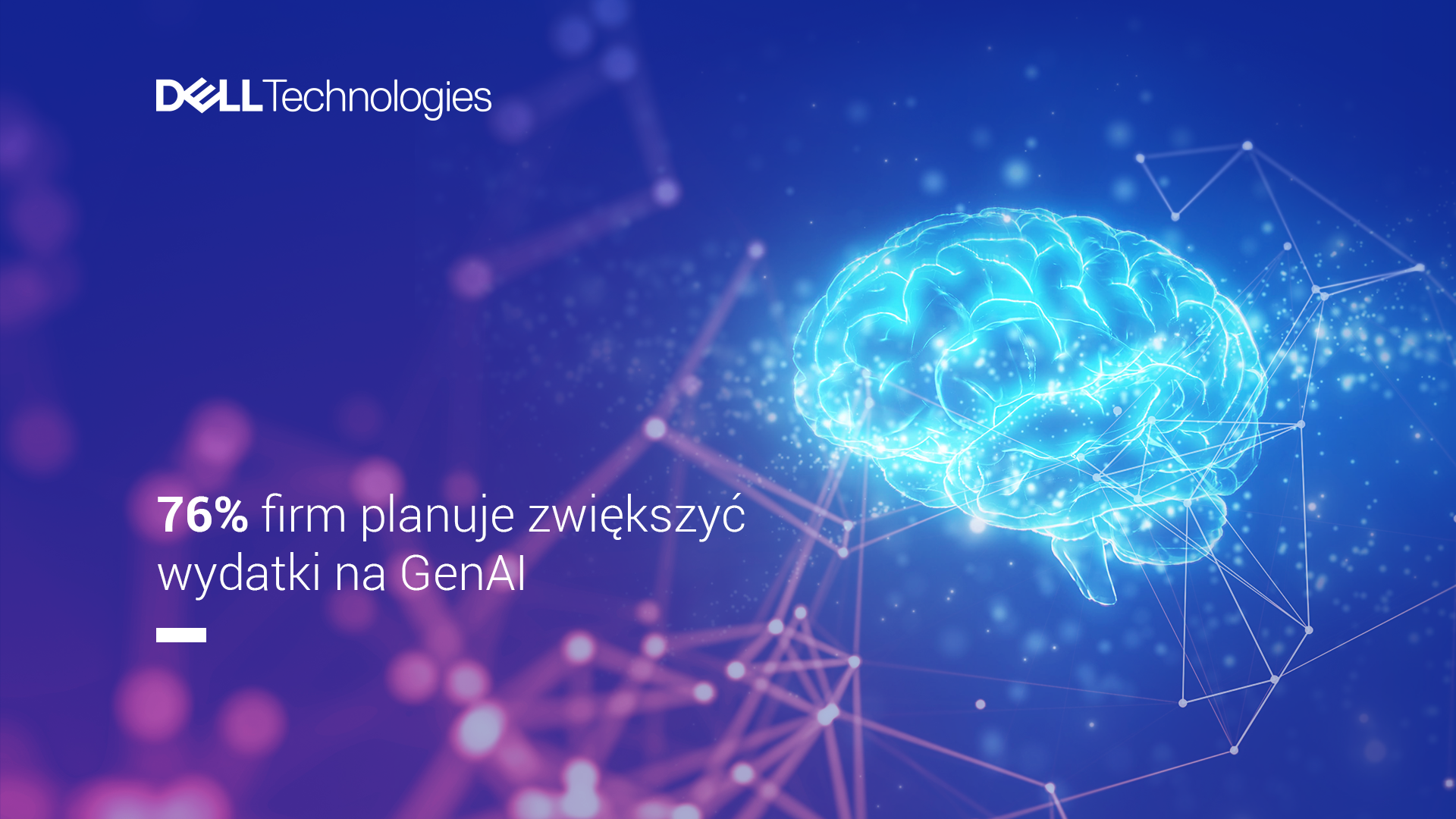 76 proc. firm planuje zwiększyć wydatki na IT związane z generatywną sztuczną inteligencją