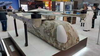 Bezzałogowy wiropłat BAE Systems T-650 przeznaczony do ewakuacji rannych żołnierzy z pola walki (CASEVAC).