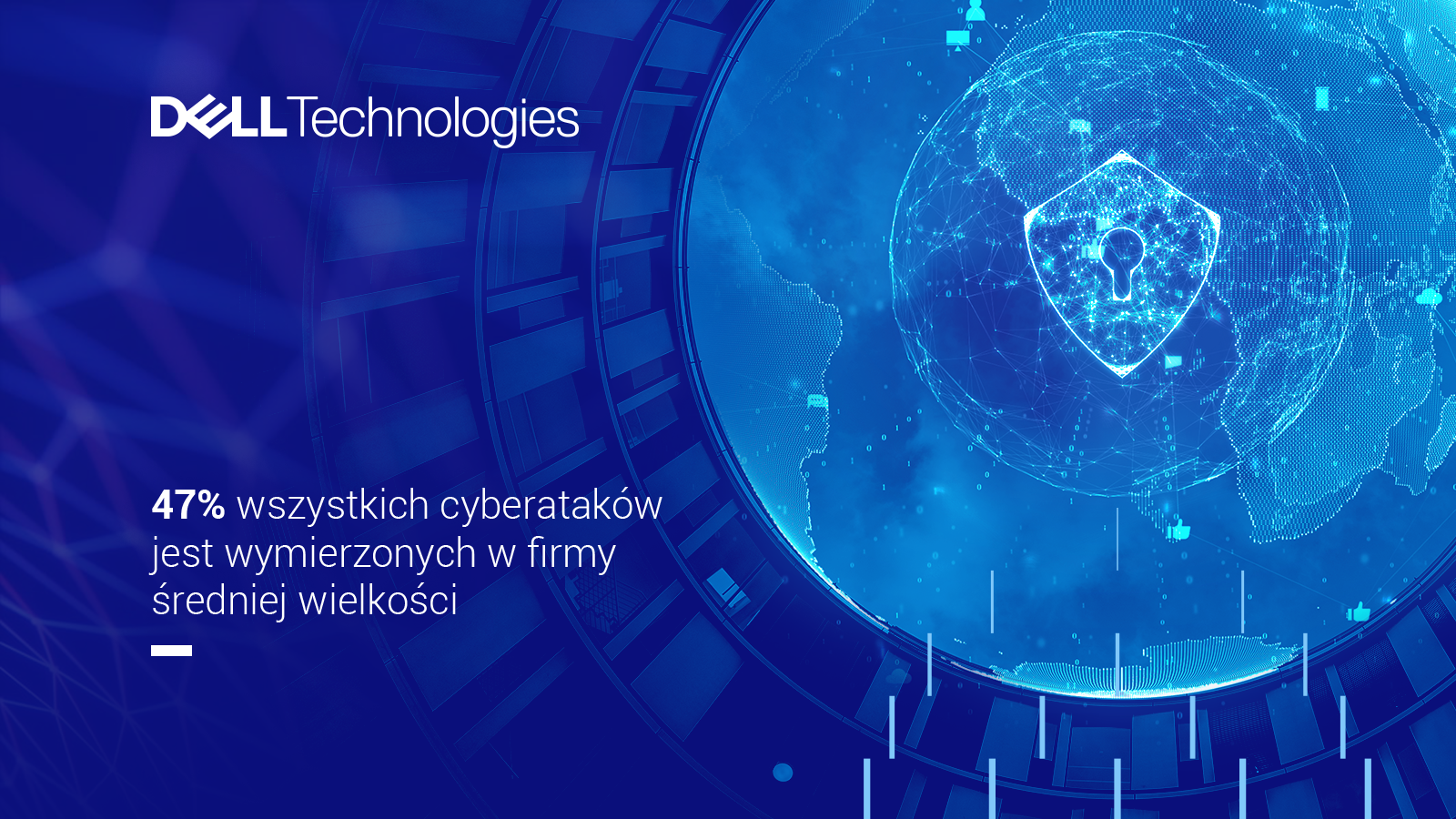 47 proc. wszystkich cyberataków jest wymierzonych w firmy średniej wielkości