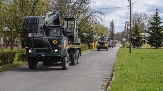 Koparka, wojska inżynieryjne, wojsko polskie, star 266, k-407