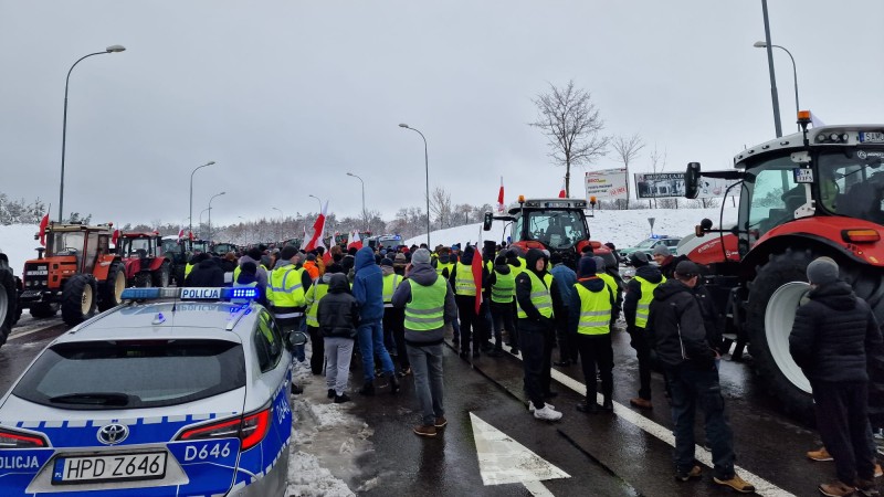 polska protesty rolników