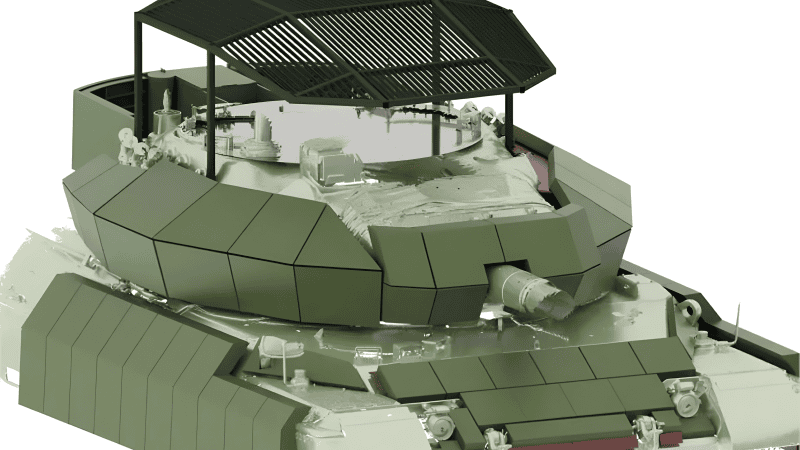 Propozycja modernizacji greckich Leopardów 1 przez firmy KMW oraz EODH.