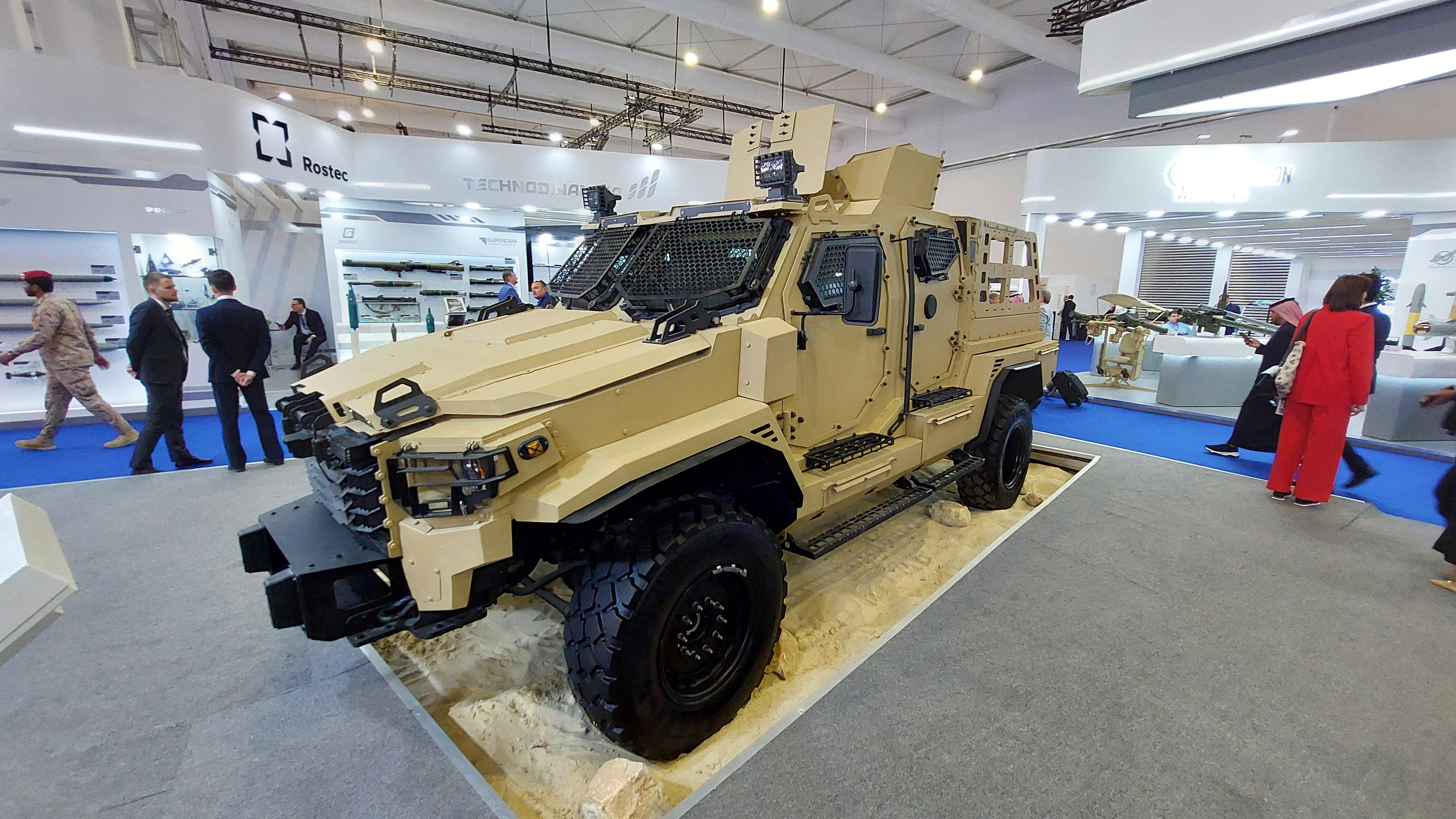 Bliskowschodni MRAP z bagażem doświadczeń z Ukrainy