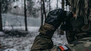 polska wojsko żołnierz wojsko granica
