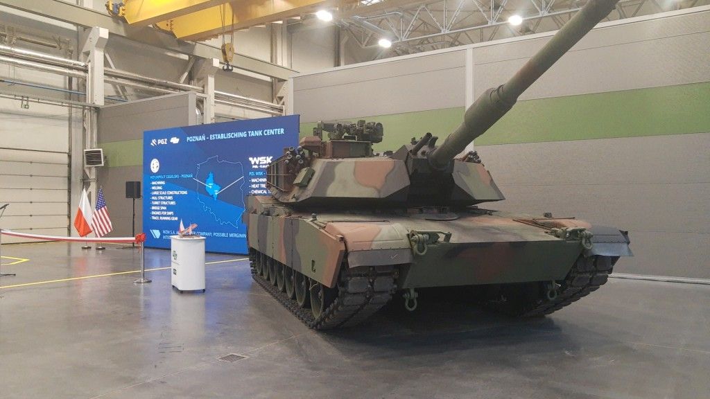 W Poznaniu otwarto Regionalne Centrum Kompetencyjne czołgów Abrams.