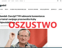 Tekst podszywający się pod portal Gazeta.pl to oszustwo z wykorzystaniem wizerunku Wojciecha Cejrowskiego