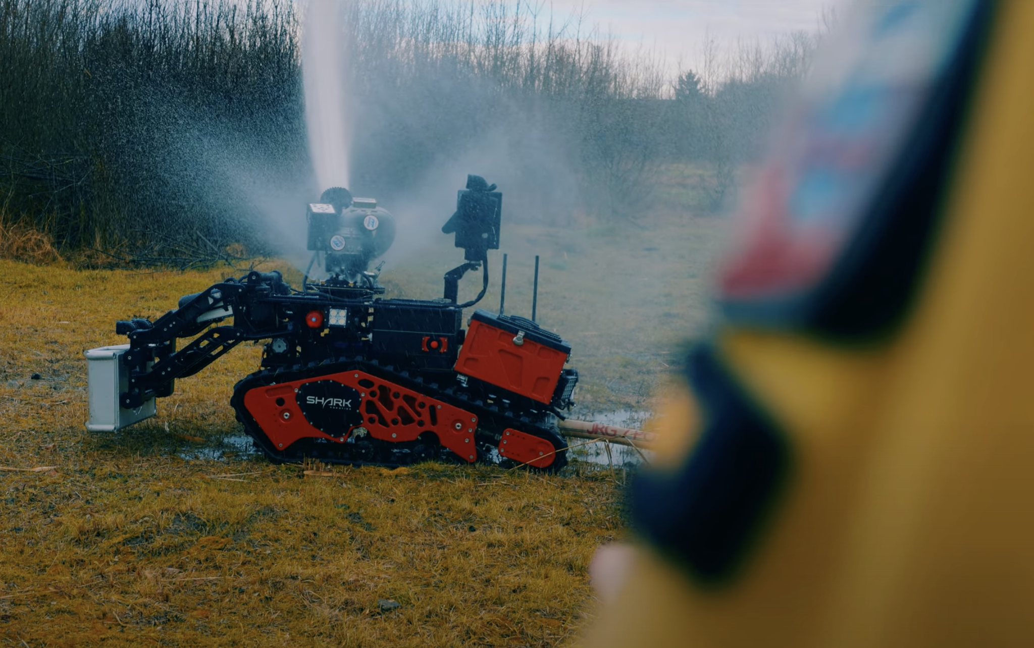 PSP stawia na roboty. Colossusy zasiliły strażacką flotę [WIDEO]