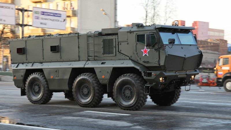 KamAZ-63968 Tajfun-K (zdjęcie poglądowe).