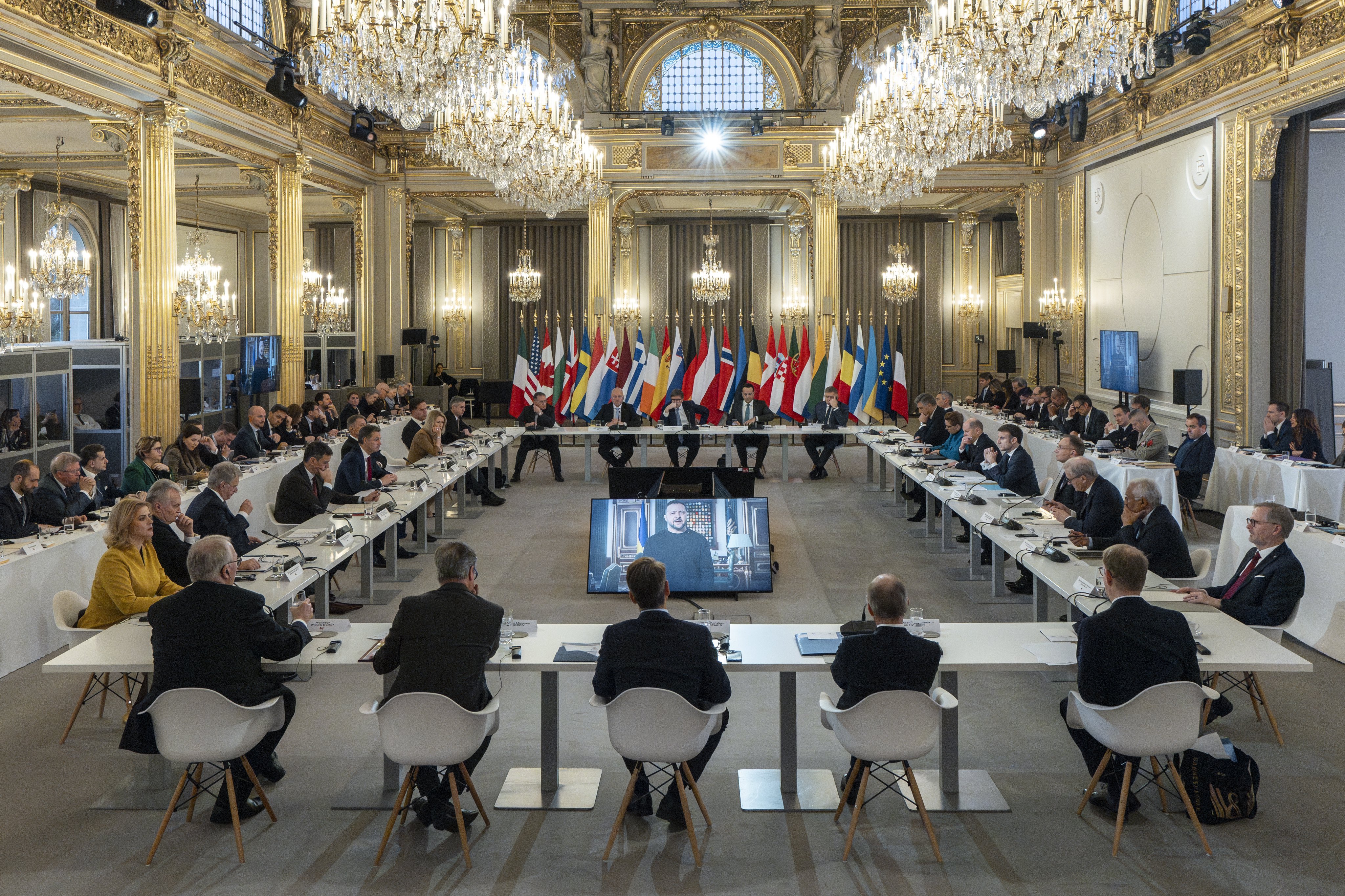 Paris conference. What did NATO agree on?