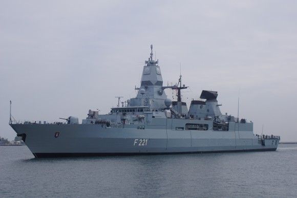 Fregata, Hessen, Bundesmarine, Morze Czerwone