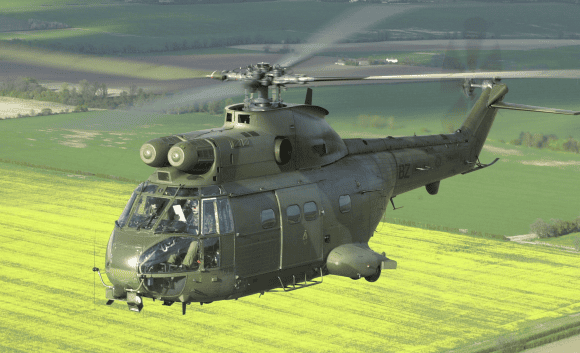 Brytyjski śmigłowiec Puma