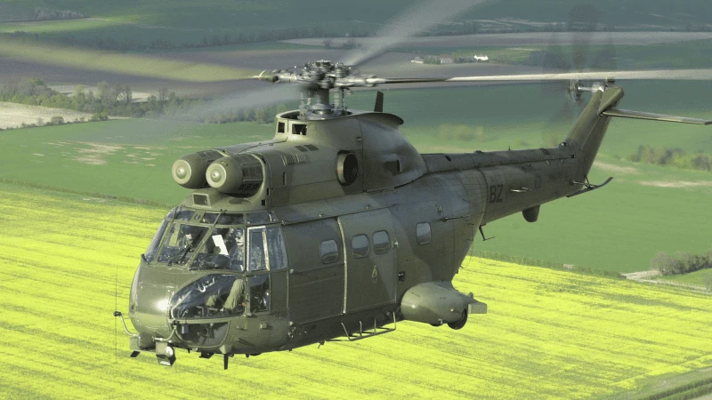 Brytyjski śmigłowiec Puma