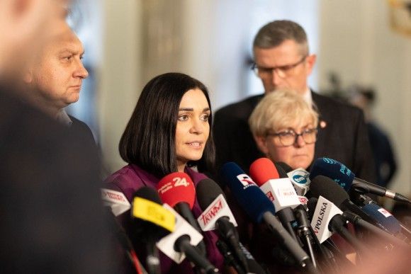 Magdalena Sroka, szefowa komisji śledczej ds. Pegasusa