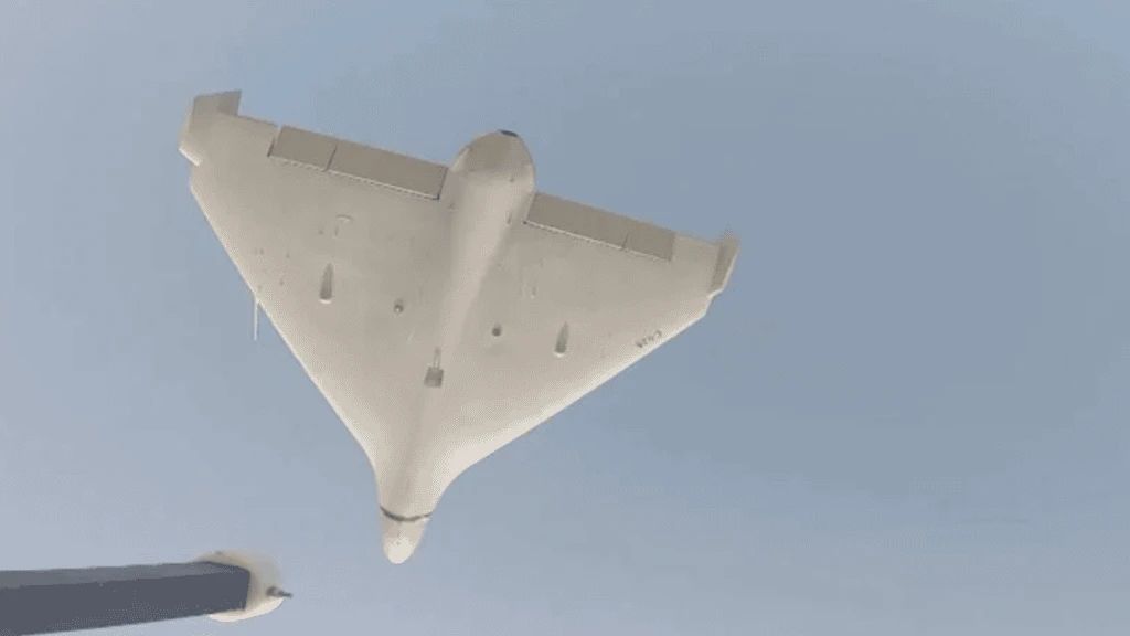 The Ukrainian sky is on fire again