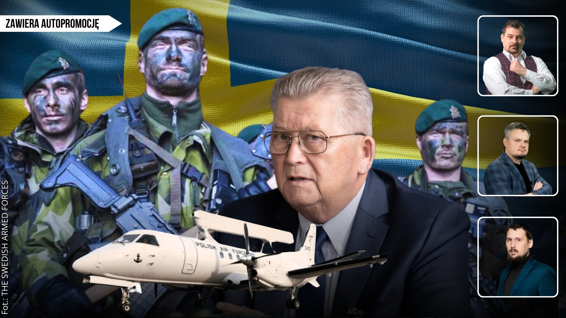 Szwecja w NATO, polski AWACS, gen. Bębenek o przedwojniu - Defence24Week 69