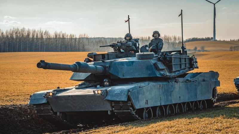 Abrams, 1WBP, Wesoła, czołg M1A1