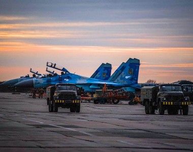 ukraina wojna rosja inwazja wojsko Su-27