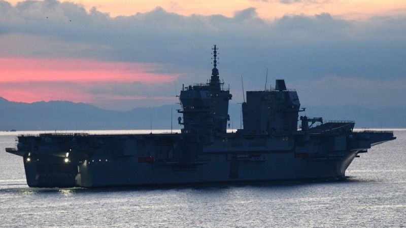 Włoski wielozadaniowy śmigłowcowiec desantowy-dok Trieste