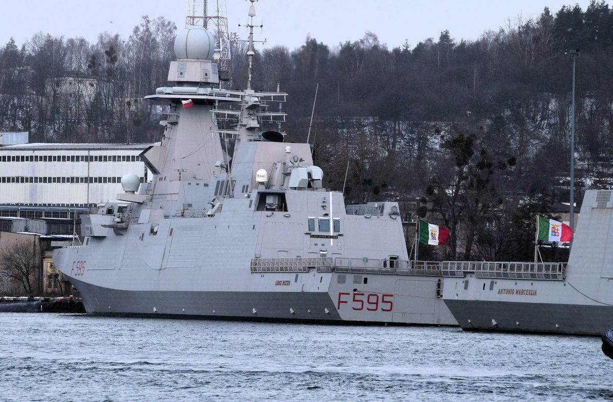 Ligurian shipyards of the Fincantieri concern – Italian FREMMs are built here