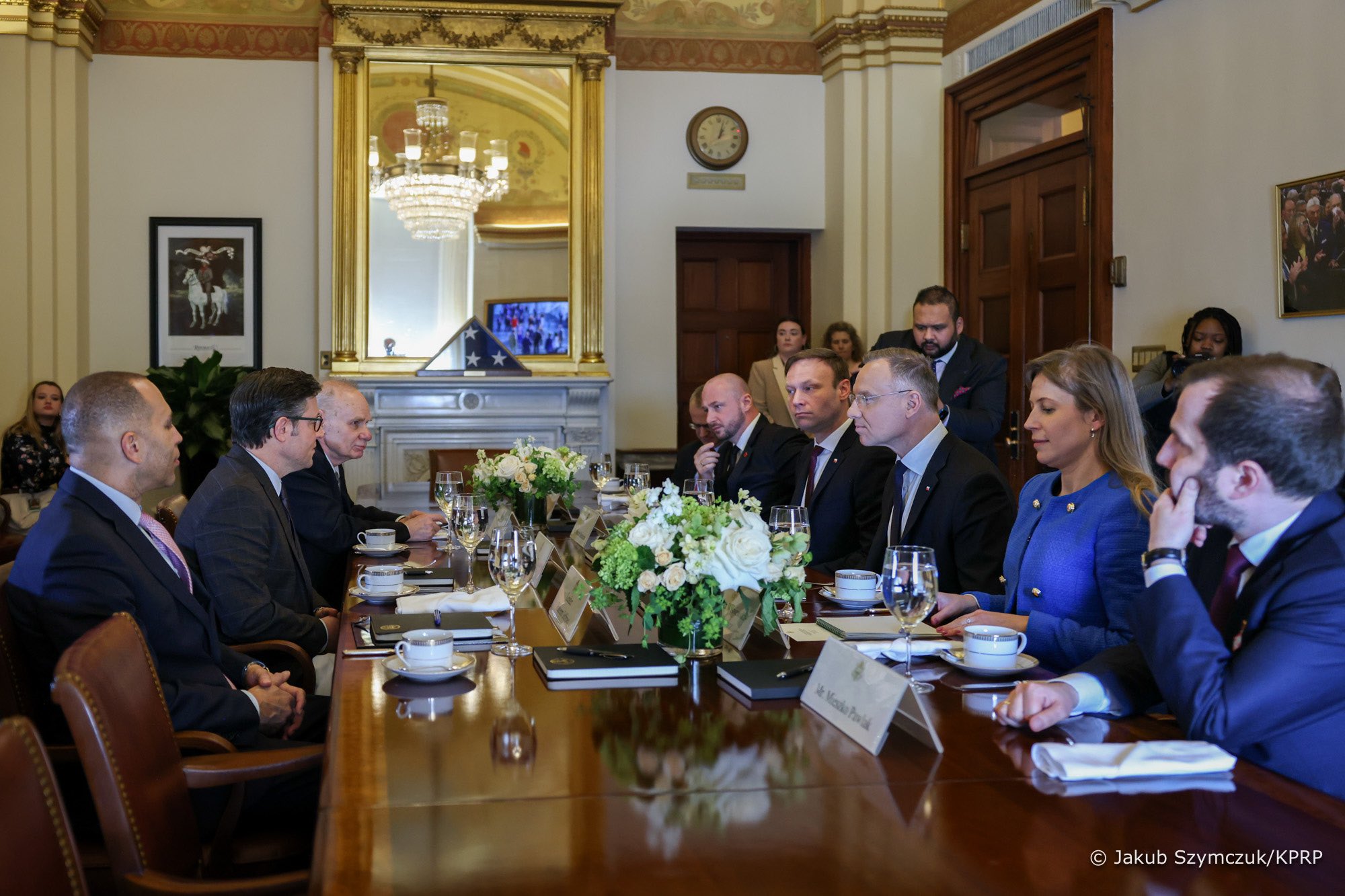 President Duda on the gathering  in the U.S. Congress. "We build relationships regardless of who is in charge"