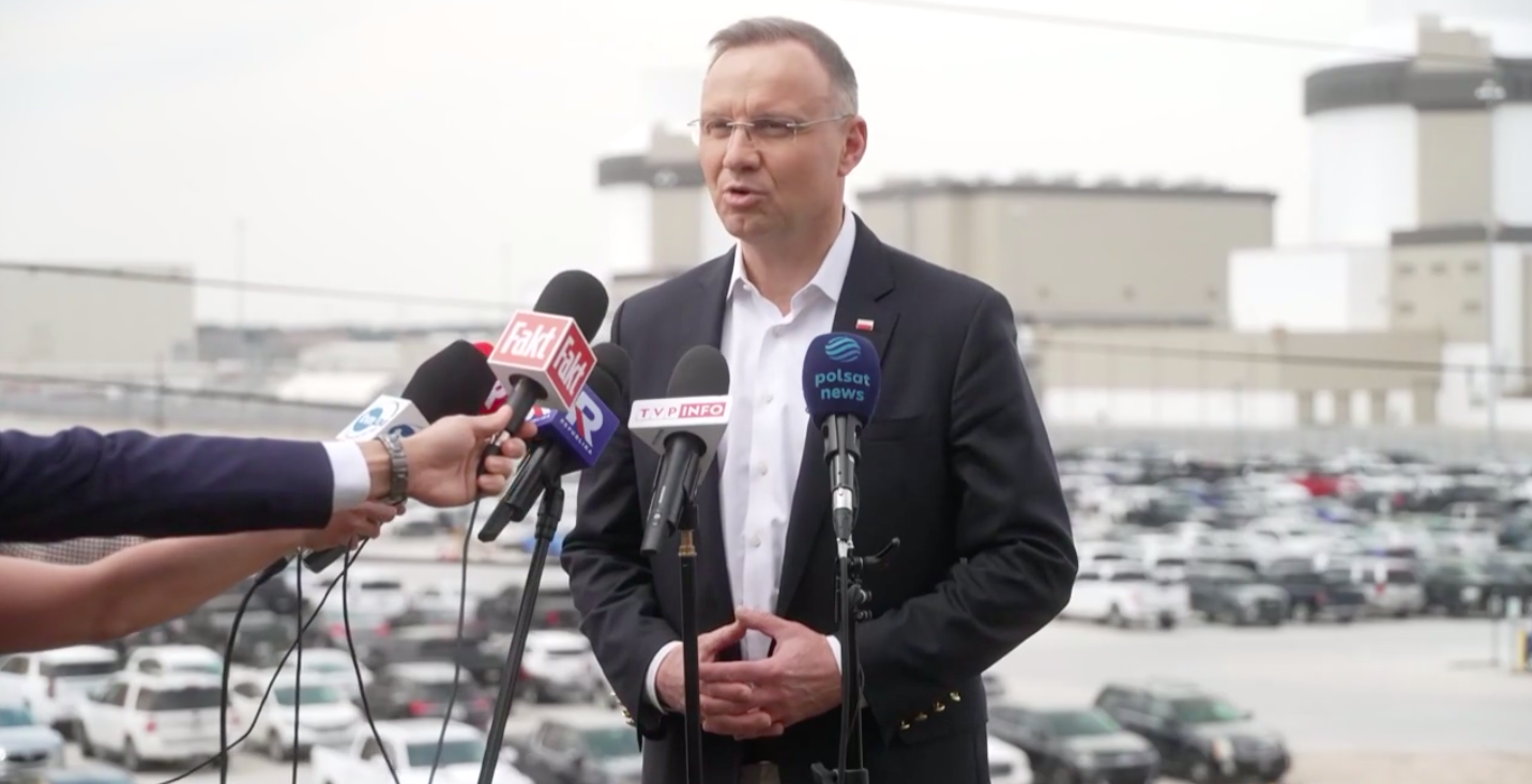 Broń jądrowa w Polsce? Prezydent Duda: Jesteśmy gotowi