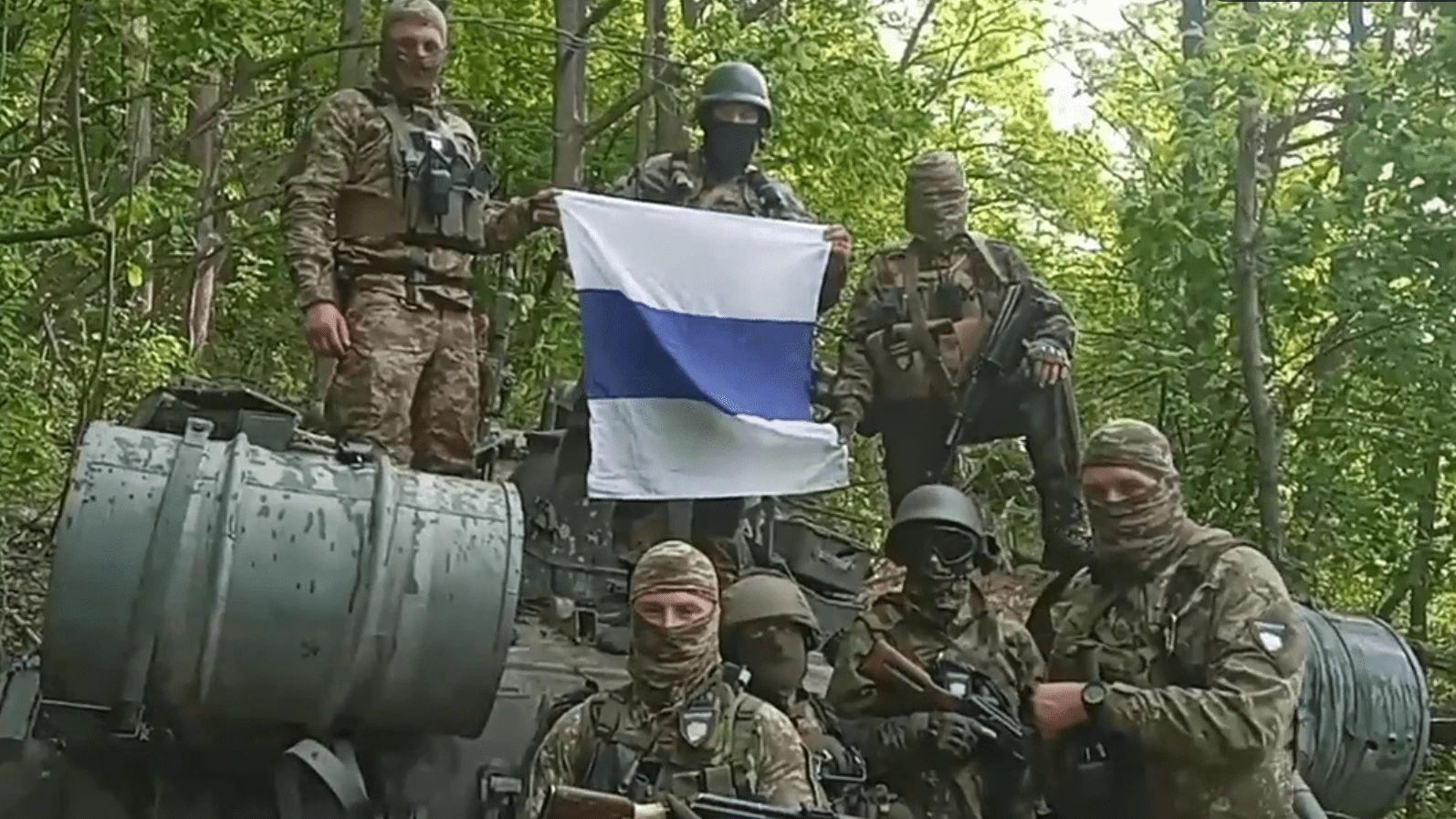 Rosyjscy partyzanci walczą w pięciu wsiach obwodu biełgorodzkiego