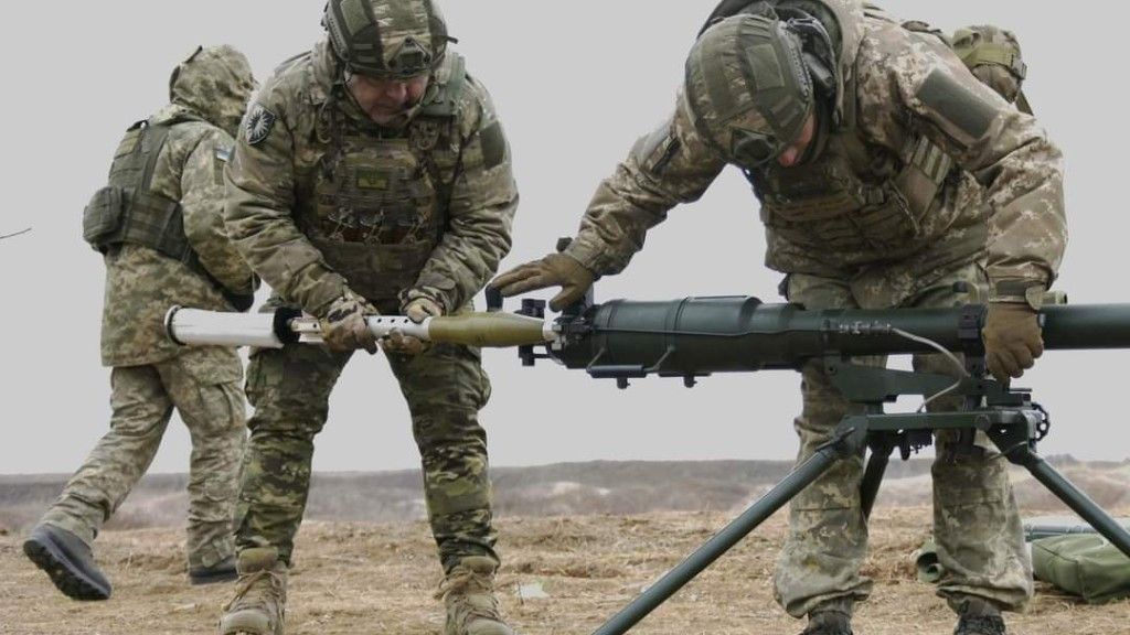 wojna na ukrainie inwazja Rosji wojsko granatnik SPG-9