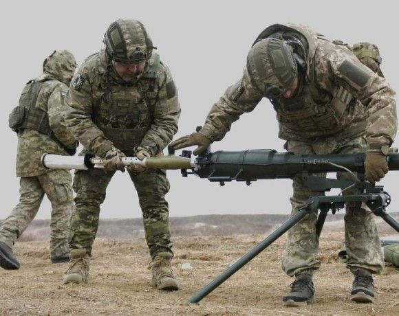 wojna na ukrainie inwazja Rosji wojsko granatnik SPG-9