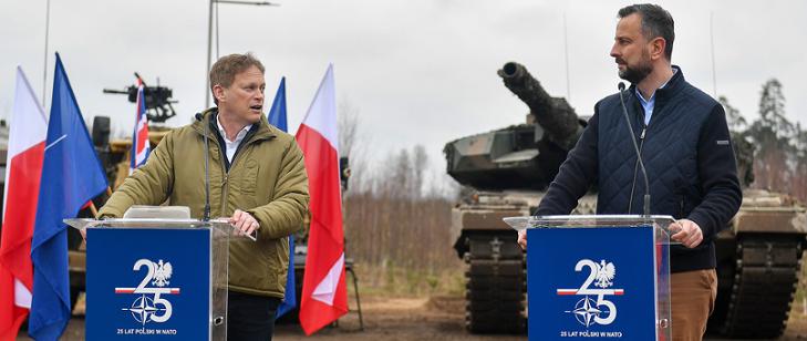 The British air and rocket  defence strategy   remains in Poland