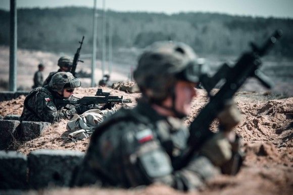 polska wojsko żołnierze wojna