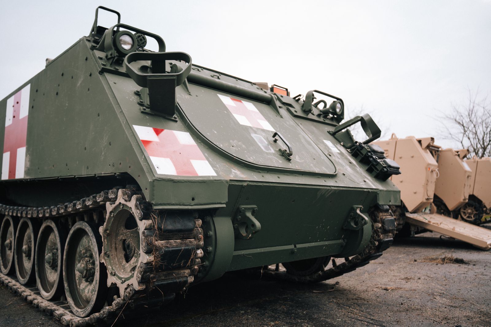 Ukraine will receive hundreds of medical evacuation vehicles