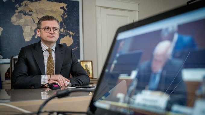 Minister Spraw Zagranicznych Ukrainy Dmytro Kułeba