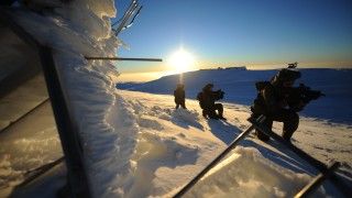 Brygada Golani trenuje w rejonie Góry Hermon, Izrael 2013