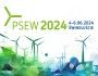 Grafika konferencji z napisem: PSEW 2024 4-6.06.2024 Świnoujście