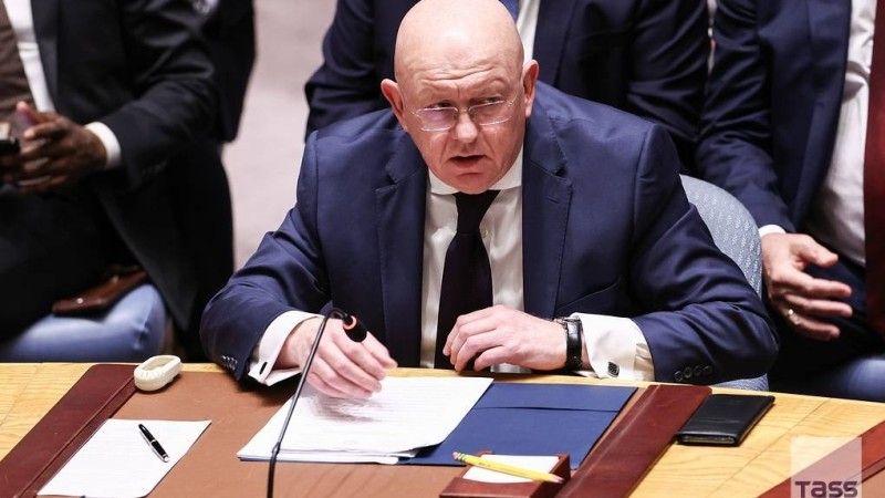 Russian Federation Ambassador to the UN Vasily Nebenzya