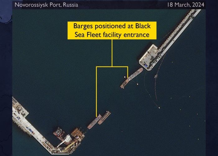 Rosjanie chcą chronić port w Noworosyjsku. Ale nie mają czym [ANALIZA]