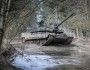 Polski czołg K2 Black Panther należący do 20 Bartoszyckiej Brygady Zmechanizowanej na poligonie w Orzyszu.