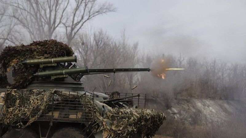 Ukraina wojna wojsko BTR-3 inwazja Rosji