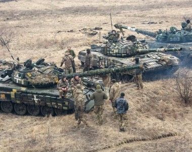wojna ukraina inwazja Rosji wojsko czołgi