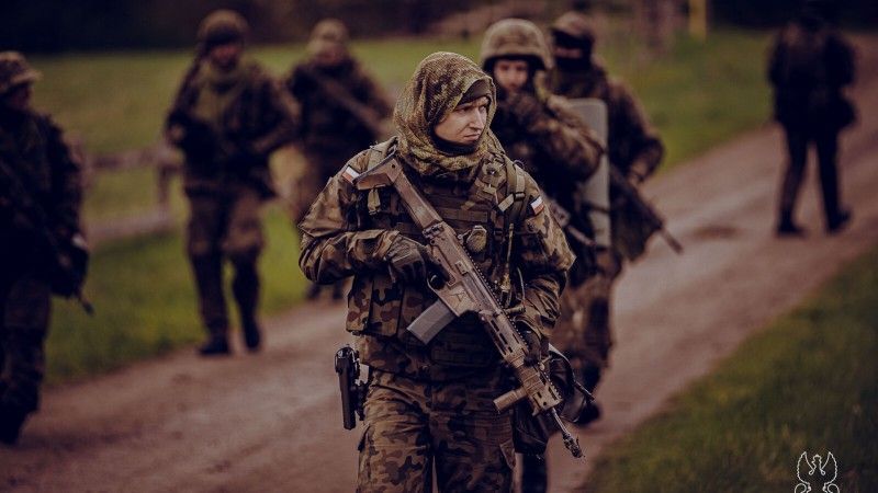 Ćwiczenia wojskowe "Struga-24" z udziałem żołnierzy 4 Warmińsko-Mazurskiej Brygady Obrony Terytorialnej.
