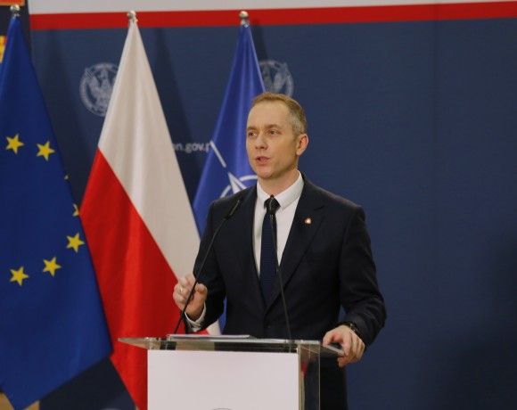 Wiceminister obrony Cezary Tomczyk