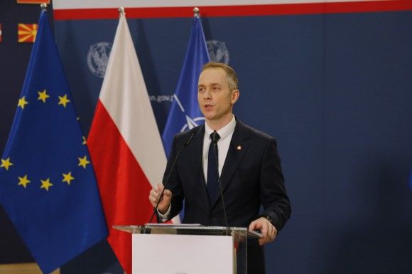 Wiceminister obrony Cezary Tomczyk