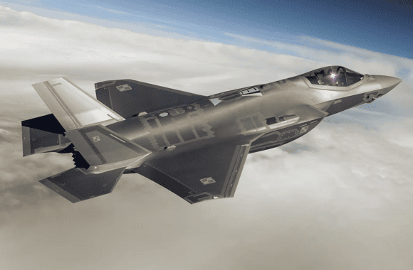Wizja F-35A z polskimi szachownicami