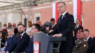 Prezydent Andrzej Duda na obchodach święta Konstytucji 3 Maja