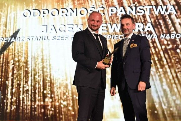 Za dbanie o Odporność Państwa nagrodę otrzymał Szef BBN, minister Jacek Siewiera.