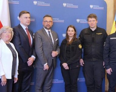 Wiceminister aktywów państwowych Marcin Kulasek spotkał się z ukraińską delegacją rządowo-przemysłową