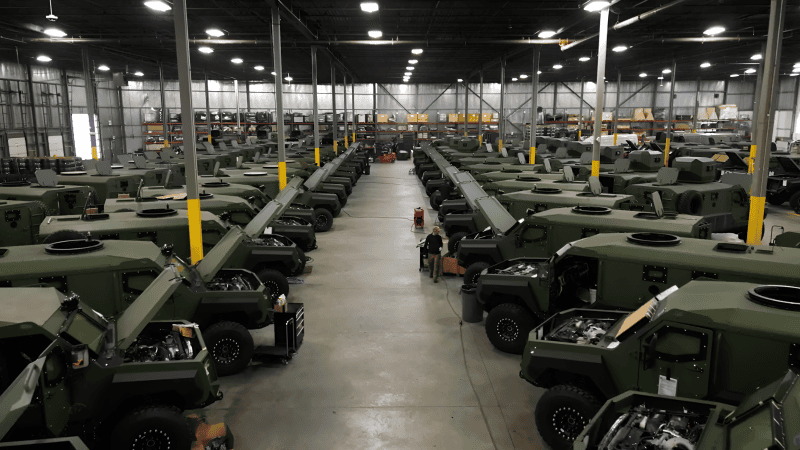 Zakład należący do Roshel Smart Armored Vehicles odpowiedzialny za produkcję pojazdów rodziny Senator.