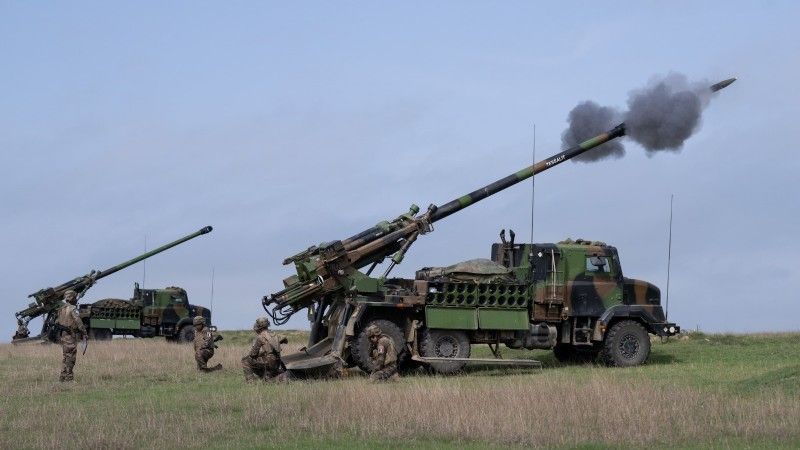 Francuskie systemy artyleryjskie CAESAR 6x6.